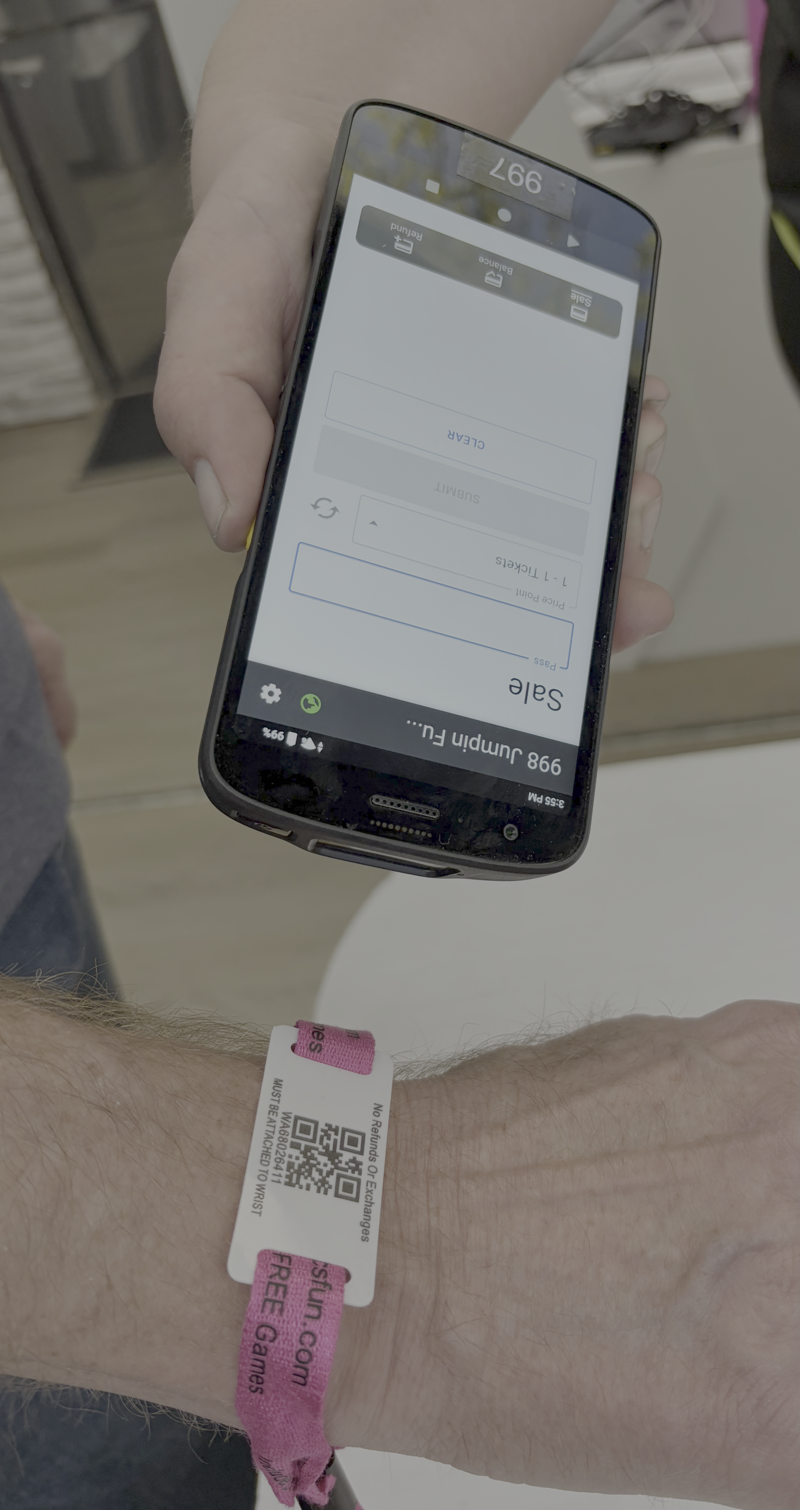 Wristband Voucher